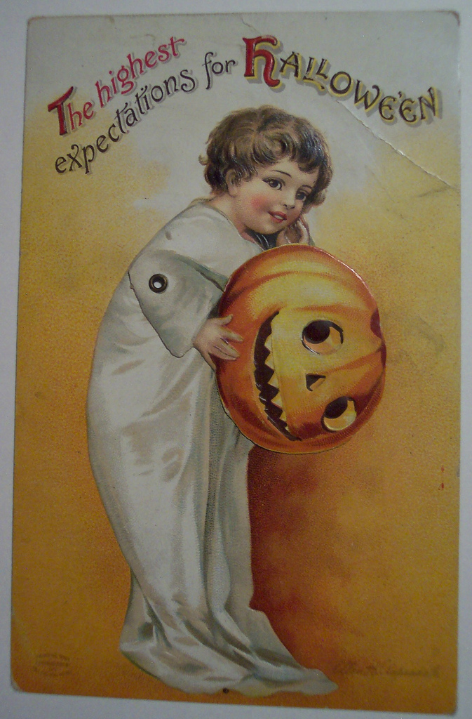 postales vintage Halloween 12