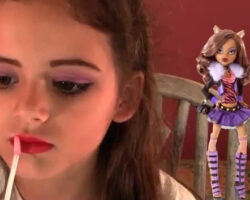 Tutorial de maquillaje como Clawdeen Wolf Clawdeen-Wolf-Monster-High-maquillaje