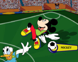 Juego de fútbol Disney futbol-disney