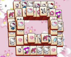 Juego de mahjong con Hello Kitty juego-mahjong-hello-kitty