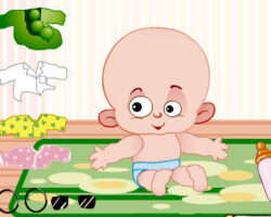 Juego de vestir al bebé juego-vestir-bebe