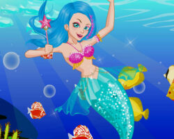 Juego de vestir a la sirena juego-vestir-sirena