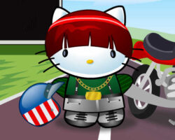 Hello Kitty motorista hello-kitty-motorista
