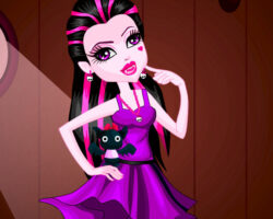 Juego con el vestuario de Draculaura juego-vestuario-draculaura