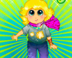 Bebé con moda veraniega bebe-moda-veraniega
