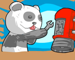 Juego con el panda ingeniero juego-panda-ingeniero
