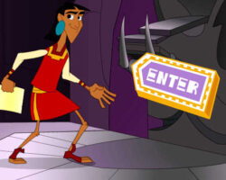Kuzco en el parque de atracciones kuzco-parque-atracciones