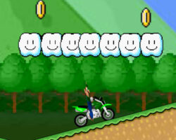 Juego de moto cross con Luigi Bros juego-moto-cross-luigi-bros