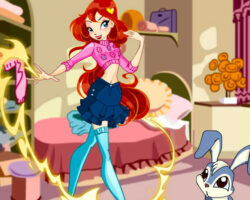 Juego de vestir a Bloom de las Winx juego-vestir-bloom-winx