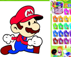 Juego de colores con Mario juego colores mario