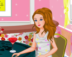 Juego de decorar el comedor de Barbie juego-decorar-comedor-barbie