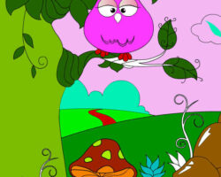 juego-pintar-bosque-encantado
