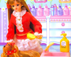 Juego con el puzzle de Barbie peluquera juego-puzzle-barbie-peluquera