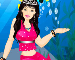 Juego de vestir a Barbie sirena juego-vestir-barbie-sirena