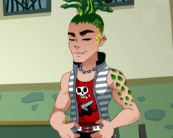 Juego de vestir a Deuce de Monster High juego-vestir-deuce-monster-high