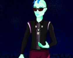 Juego de vestir a Gil de Monster High juego-vestir-gil-monster-high