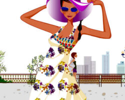 Juego de vestir y moda de verano juego-vestir-moda-verano