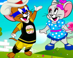 Juego de vestir al ratón Jerry juego-vestir-raton-jerry