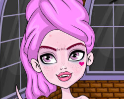 Maquillaje con Draculaura de Monster High maquillaje-draculaura-monster-high