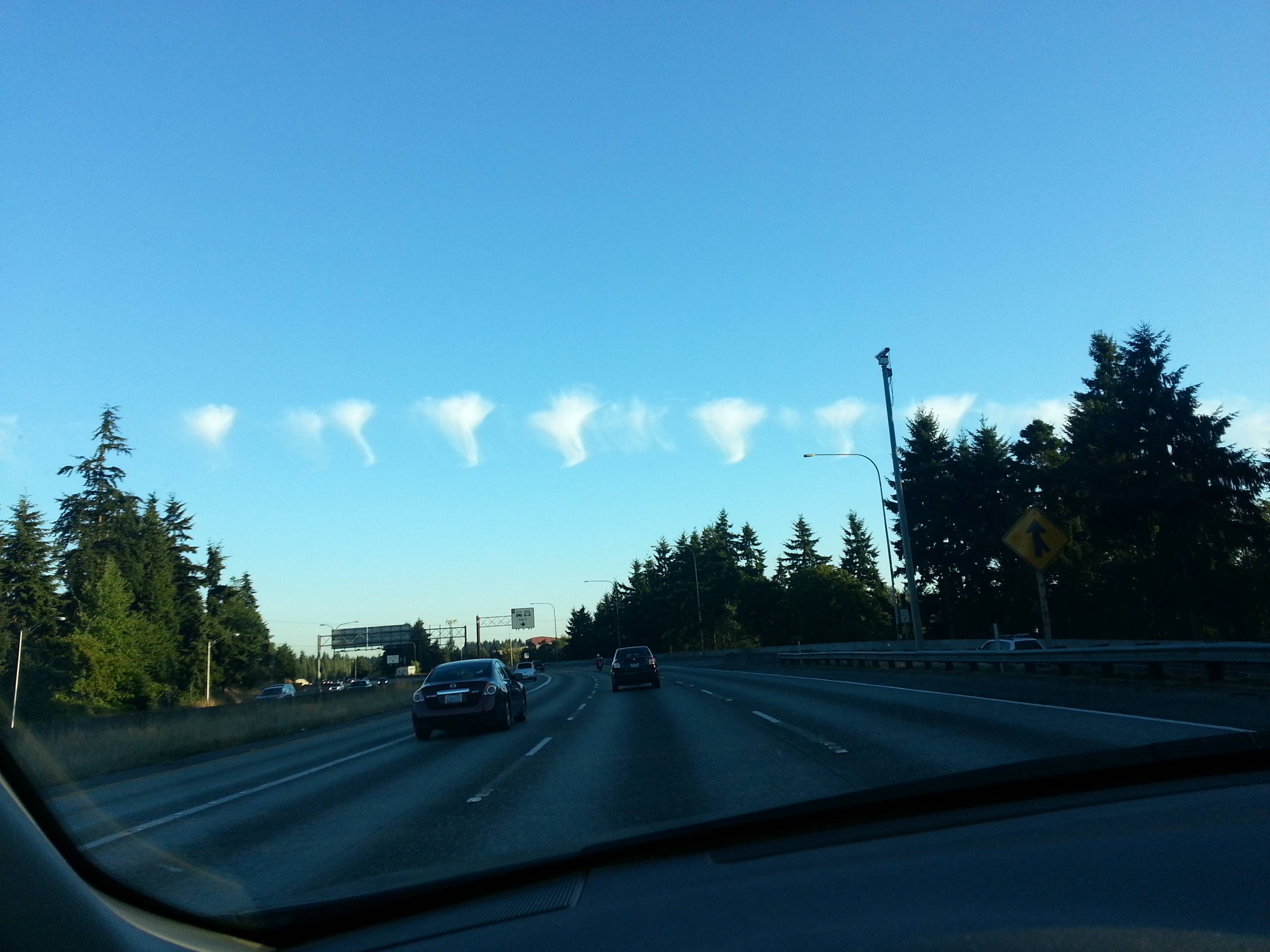 Extrana nube Seattle Estados Unidos