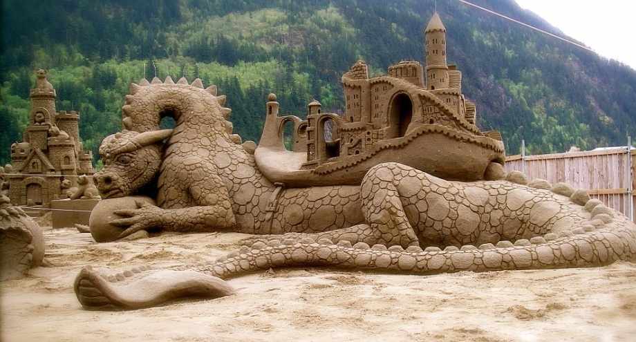 figura arena dragon china