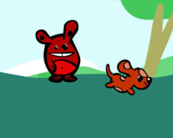 Juego con el perro recoge palos juego-perro-recoge-palos