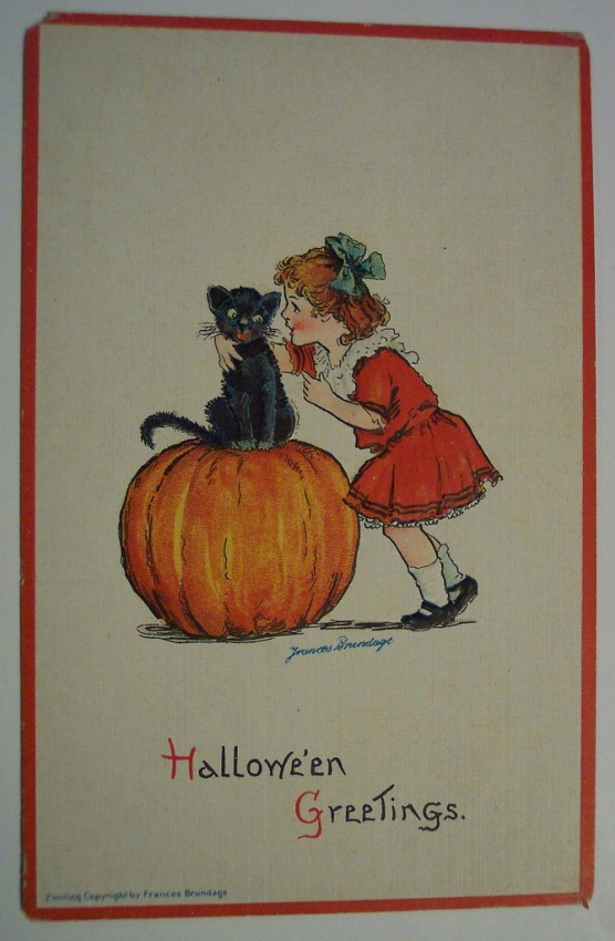 Ilustracion vintage Halloween 088