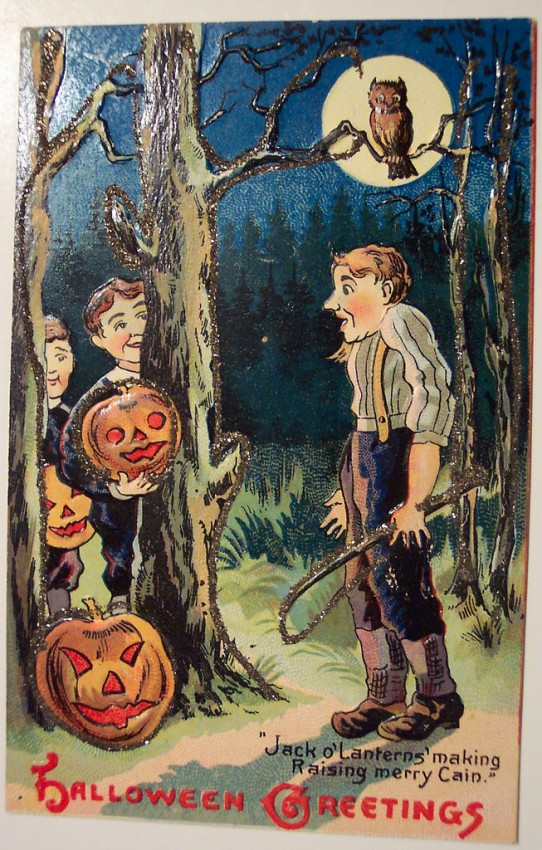 Ilustracion vintage Halloween 153