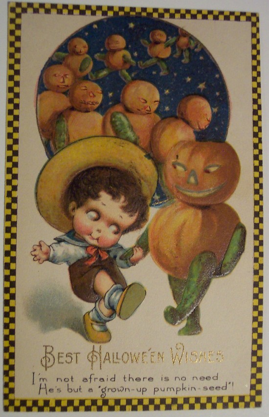 Postales Halloween retro 131