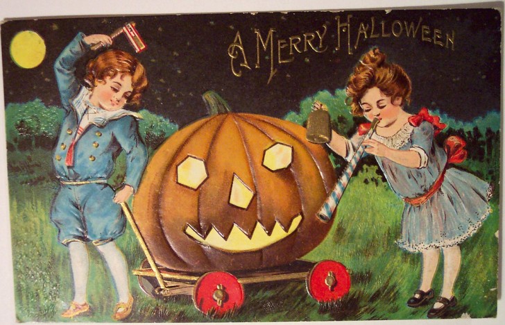 Postales Halloween vintage 133