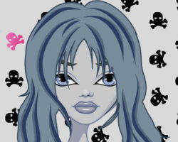 Juego de cambio imagen con Ghoulia Zombie juego-cambio-imagen-ghoulia-zombie