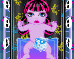 Juego con cuidados a las bebés Monster High juego-cuidados-bebes-monster-high