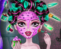 Juego con sesión de maquillaje para Draculaura juego-sesion-maquillaje-draculaura