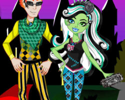 Juego de vestir la pareja Monster High juego-vestir-pareja-monster-high