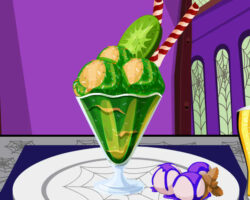 Juego con decoracion de helados Monster juego-decoracion-helados-monster