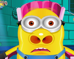 Juego con los Minions en el hospital juego-minions-hospital