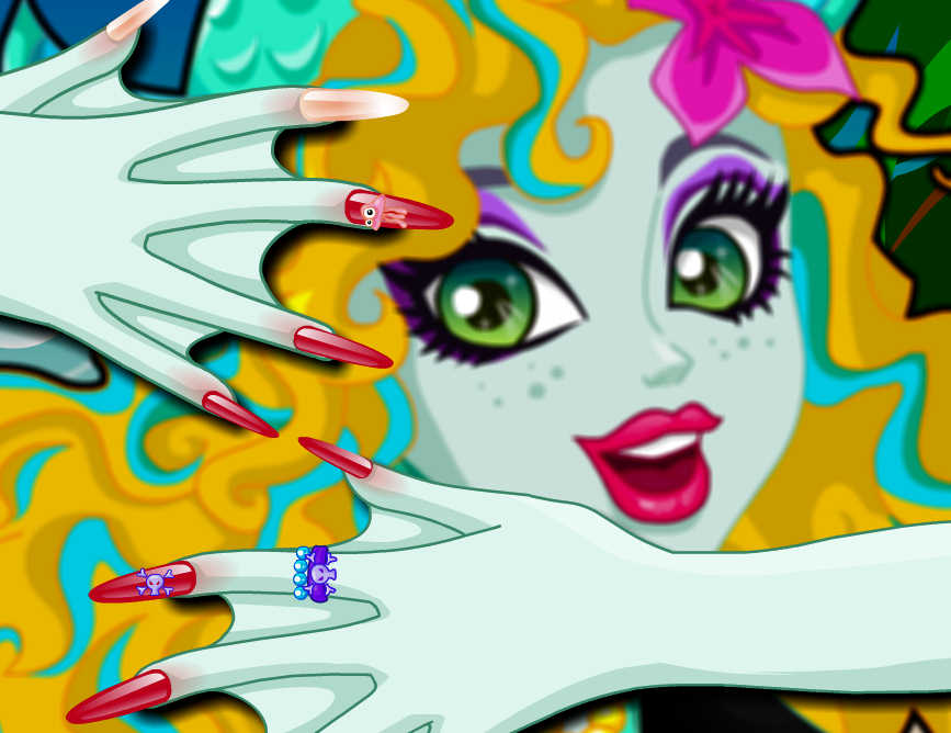 juego-unas-lagoona-azul