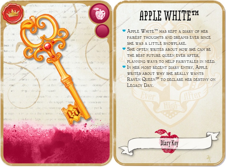 llave apple white