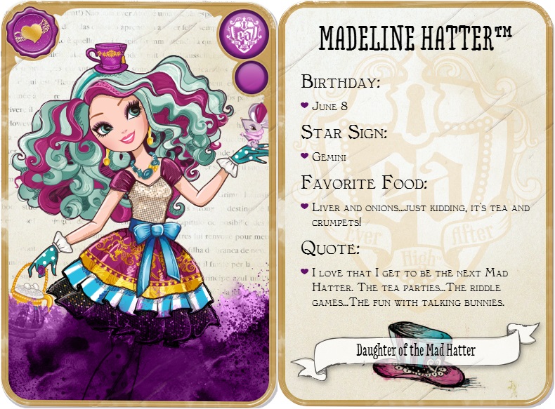 madeline hatter