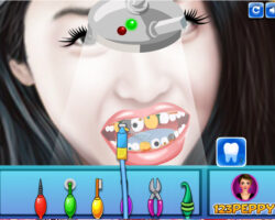 Juego en el dentista de Jun Ji Hyun juegos jun ji hyun