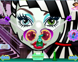 Juego con el doctor de Frankie Stein juegos medicos frankie stein