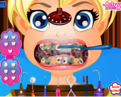 Juego dentista con Polly Pocket dentistas juegos