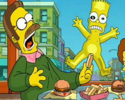 Juego con las letras del alfabeto Simpson juegos bart simpson