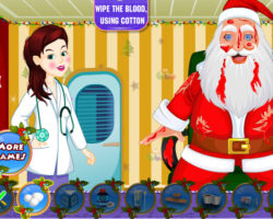 Juego con Santa en urgencias juegos curar santa claus