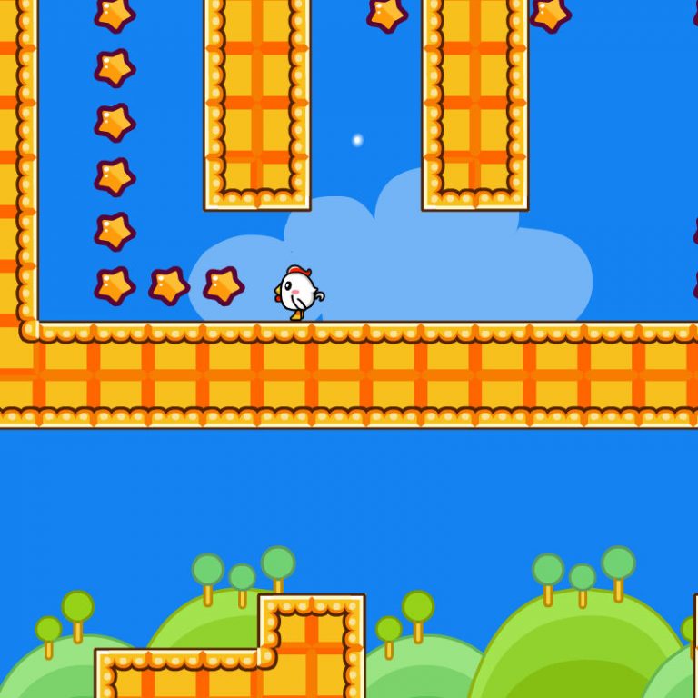 Juego de aventuras con el pollito