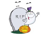 Scooby Doo escapa del fantasma del cementerio fantasma cementerio