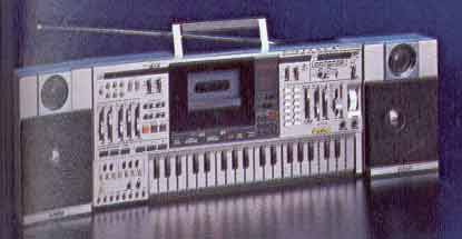 radiocasette Casio KX-101 Keyboard Synth