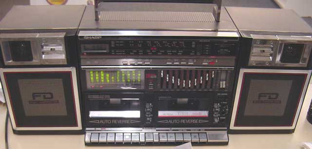 radiocasete Sharp WF-939Z
