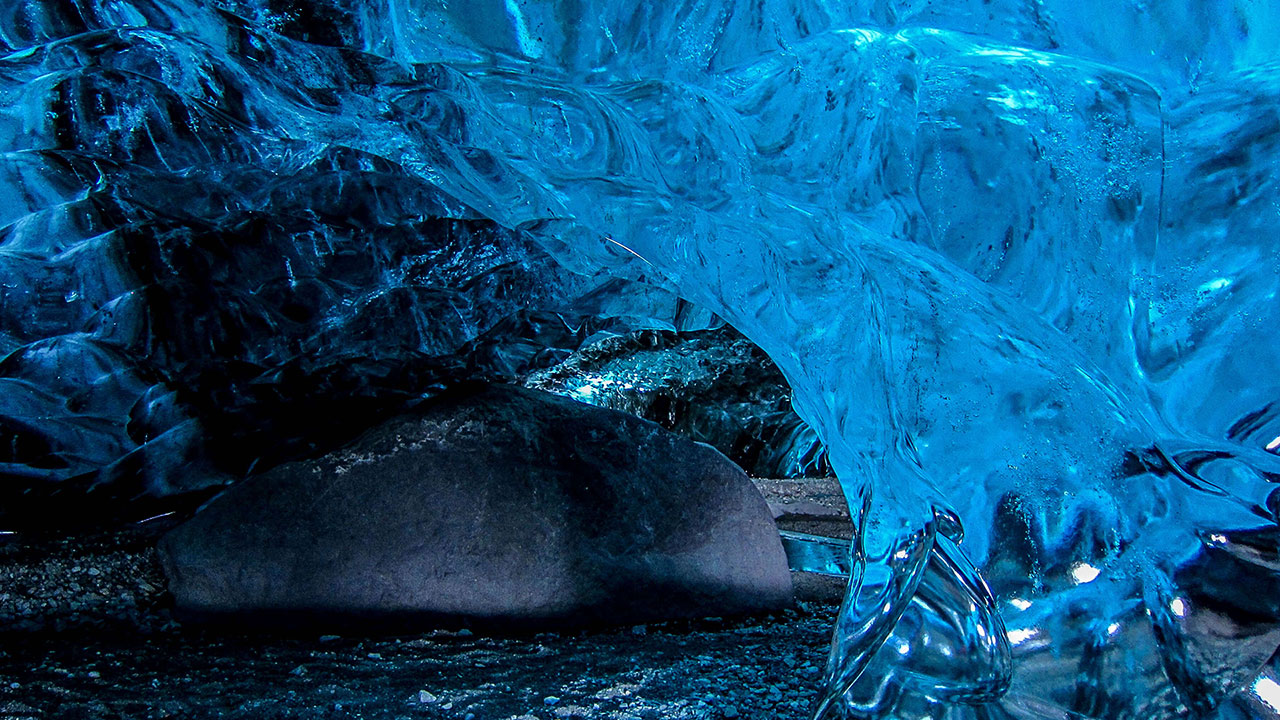 islandia cuevas glaciar
