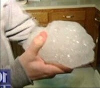 megacriometeoro hielo aerolito